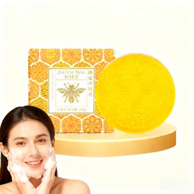 주문 Handmade Organic Honey Soap with 10% Honey for Nourishing and Moisturizing 100g/box and 3 Years Shelf Life 온라인 제품