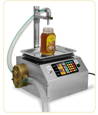 주문 Stainless Steel Filling Machine For Viscous Liquid Filling All Kinds Of Crystalline Liquid Honey 온라인 제품