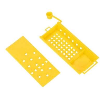 주문 플라스틱 황색 여왕벌 케이지 8.2*3.7cm Bee Queen Rearing System Beekeeper를 위해 온라인 제품