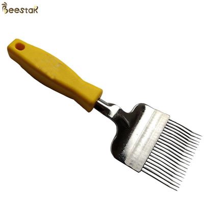 주문 소성 손잡이와 오래가는 노랑색 하이브투울 스테인레스 강 달콤한 언캡핑 포크 온라인 제품
