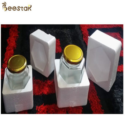 주문 투명한 꿀 유리병을 위한 180ml 280ml 380ml 버블 랩 온라인 제품