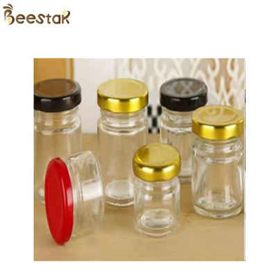주문 50ml 빈 유리 꿀 항아리 꿀 냄비 보관 유리 꿀 병 온라인 제품