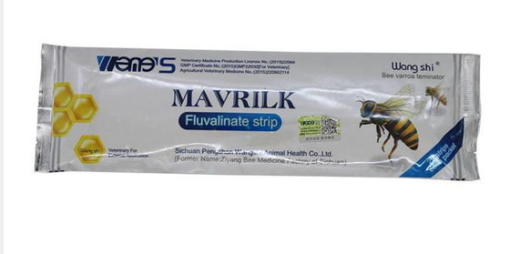 주문 꿀벌의 Varroa 진드기를 치료하는 Wangshi Mavrilk Fluvalinate 스트립 온라인 제품