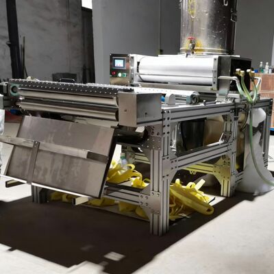 양식업에서 크기를 조절할 수 있는 빗판을 위한 완전 자동 3개 벌삭 기계