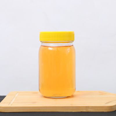 고품질의 꿀 병과?? 스푼 팔각형 유리 병 375ml 750ml