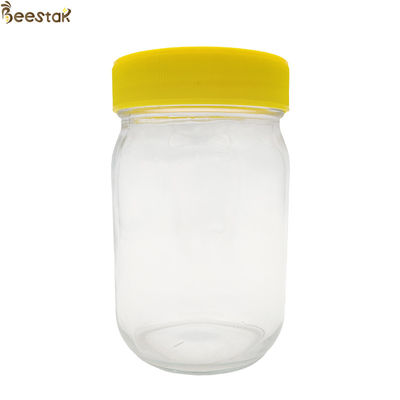 도매 고급 품질 투명한 종류 A 375 밀리람베르트 750Ml 비어 있는 꿀단지